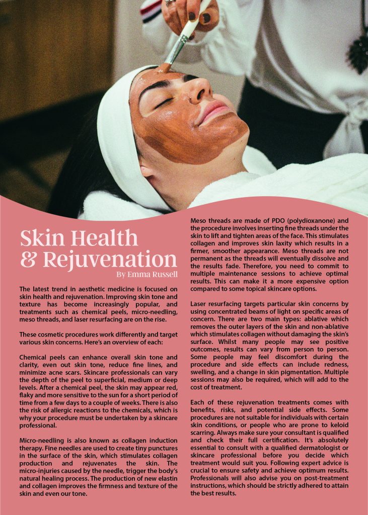 Skin Health February 2024 MAG WORLD ASSOCIATION   Skin Health And Rejuvenation ER Feb 2024 